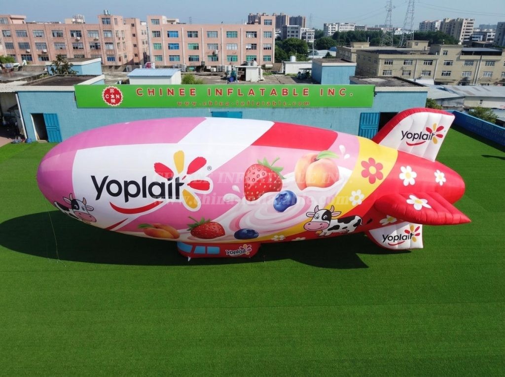 B3-297 Yoplait Giant Advertising Inflatable Airship