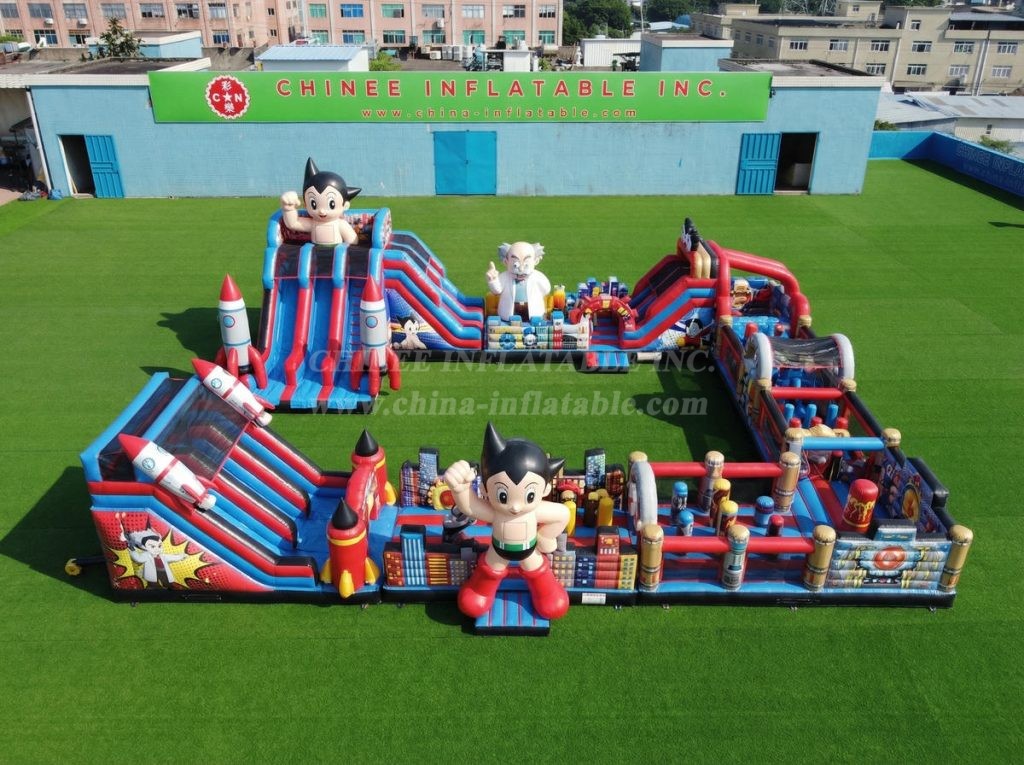CR2-468 Astro Boy Theme Inflatable Challenging Run