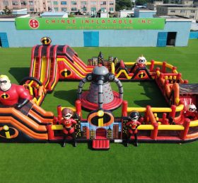 CR2-483 The Incredibles Theme Inflatable Challenging Run