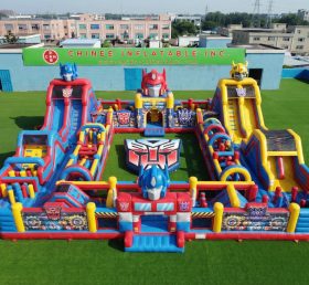 CR2-484 Transformers Theme Inflatable Challenging Run