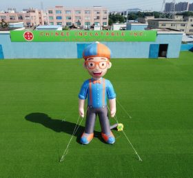 Cartoon3-749 Blippi Wonders Theme Inflatable Cartoon