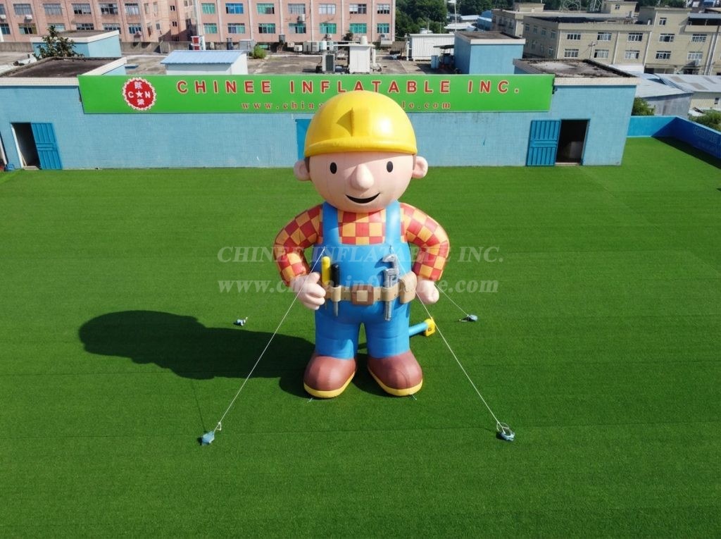 Cartoon3-751 Bob the Builder Theme Inflatable Cartoon