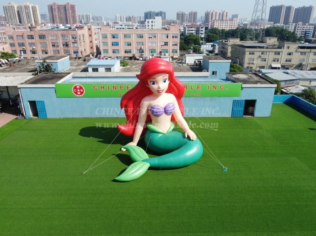 Cartoon3-807 Mermaid Theme Inflatable Cartoon