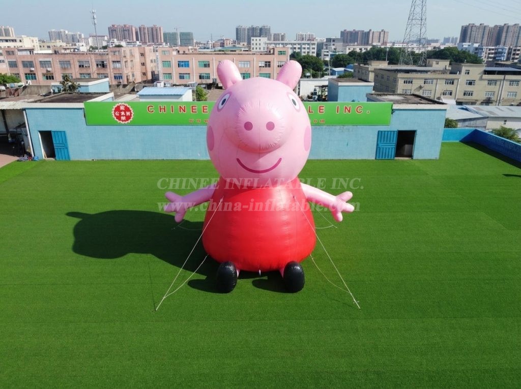 Cartoon3-835 Peppa Pig Theme Inflatable Cartoon