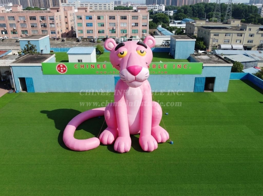 Cartoon3-836 Pink Panther Theme Inflatable Cartoon