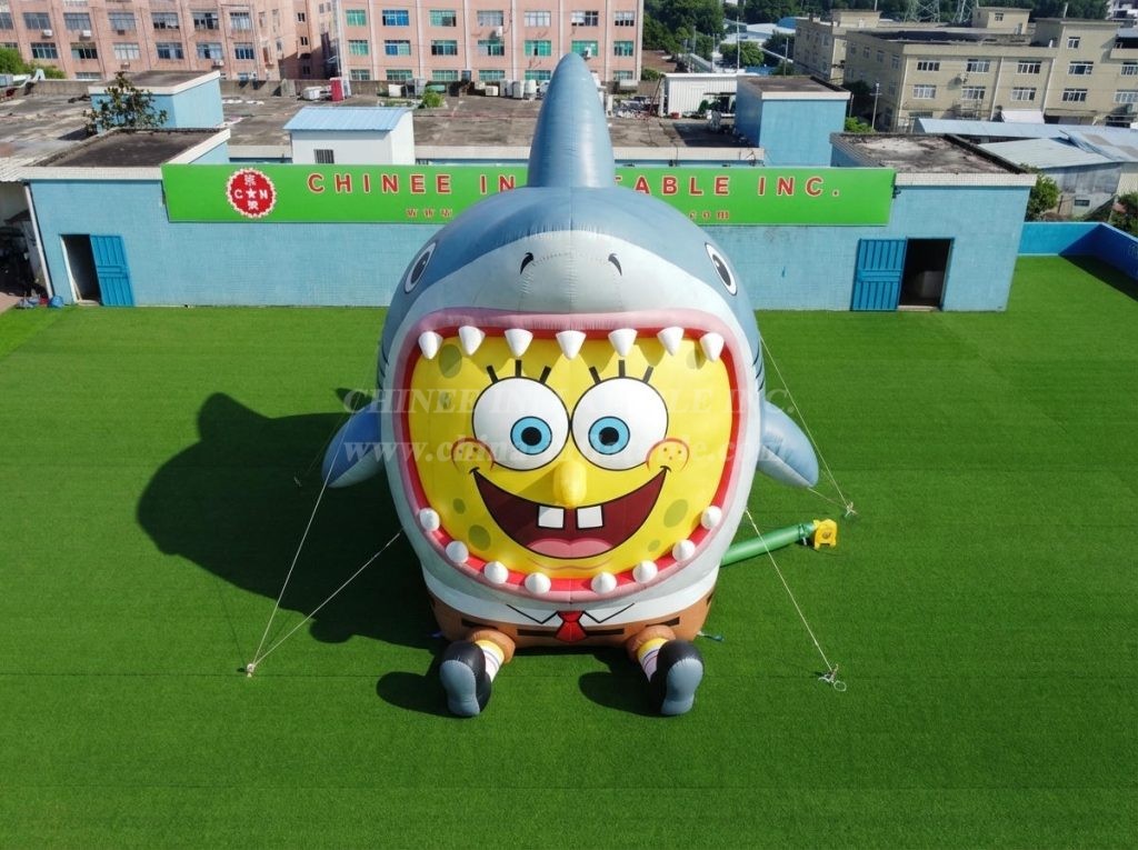 Cartoon3-847 Shark Theme Inflatable Cartoon