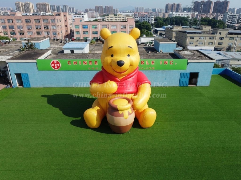 Cartoon3-889 Winnie the Pooh Theme Inflatable Cartoon