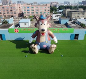 Cartoon3-890 Wolf Theme Inflatable Cartoon