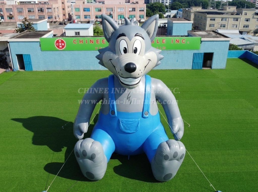 Cartoon3-891 Wolf Theme Inflatable Cartoon