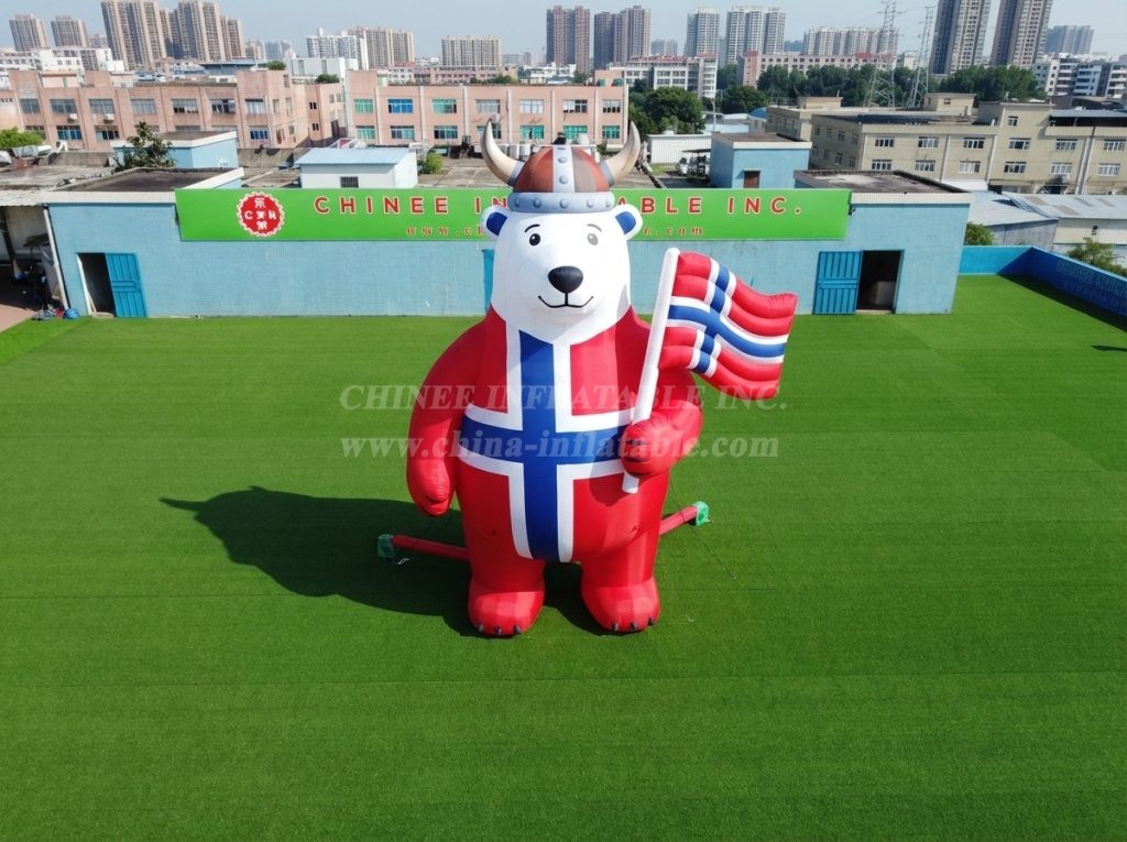 Cartoon3-946 Norway Theme Inflatable Cartoon