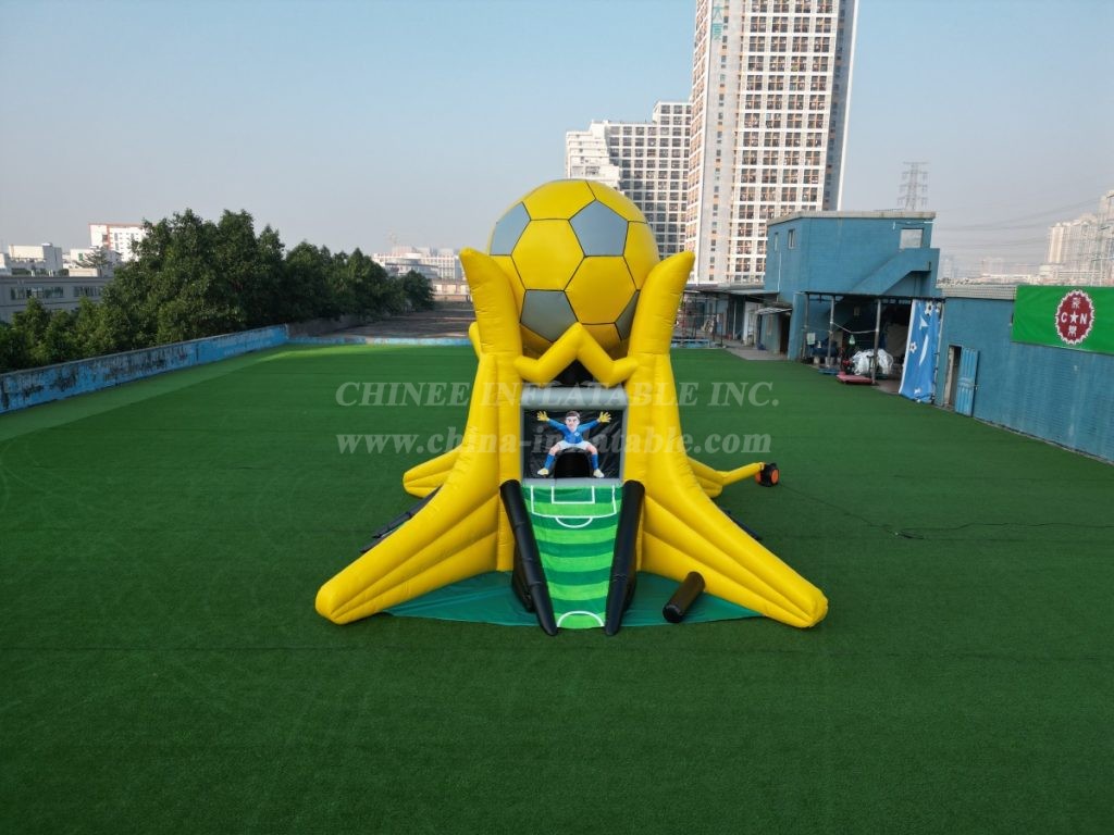 T11-3231 Multiplayer Inflatable Soccer Shooting Game