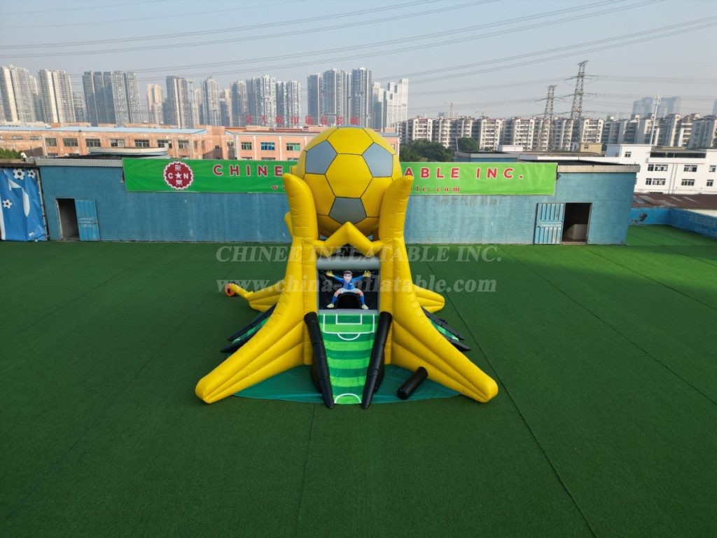 T11-3231 Multiplayer Inflatable Soccer Shooting Game