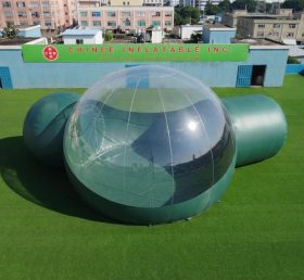 Tent1-5045D Dark Green Inflatable Bubble Tent