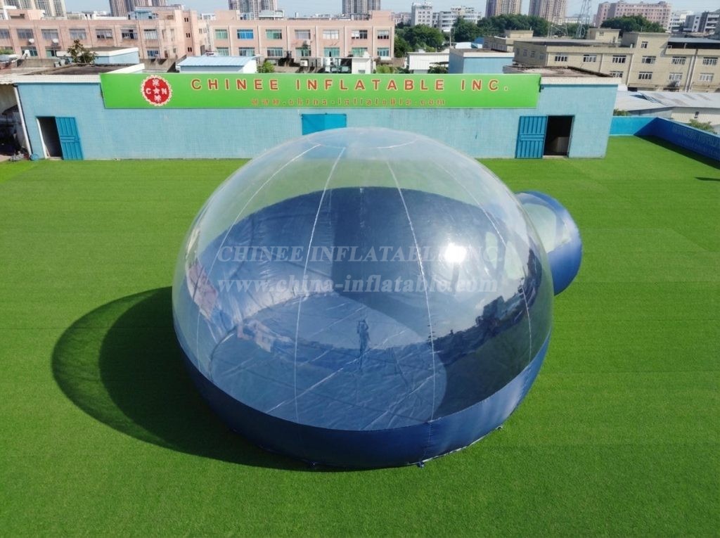 Tent1-5046C Dark Blue Inflatable Bubble Tent