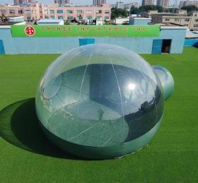 Tent1-5046D Dark Green Inflatable Bubble Tent