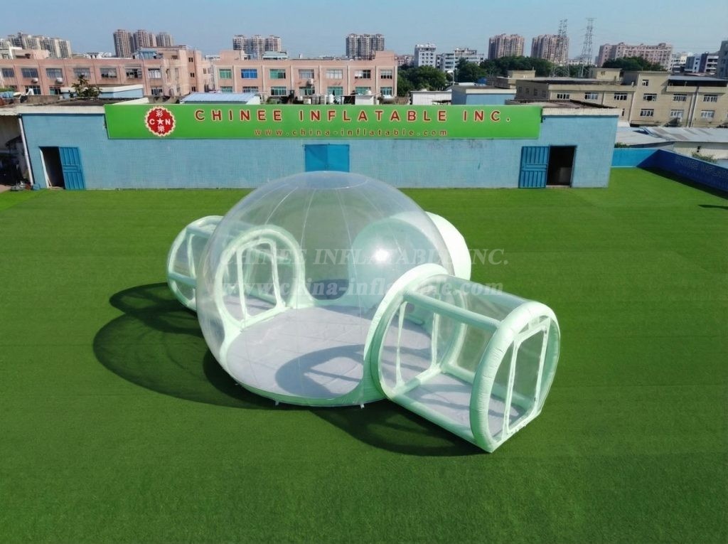 Tent1-5048G Light Green Inflatable Bubble Tent