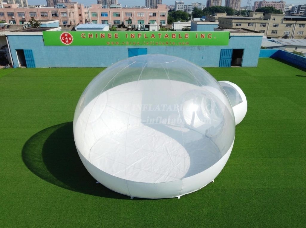 Tent1-5046 White Inflatable Bubble Tent