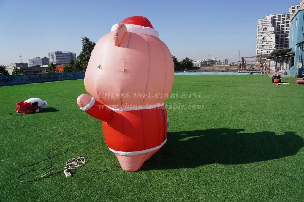 Cartoon2-500 Inflatable Christmas Brown Bear