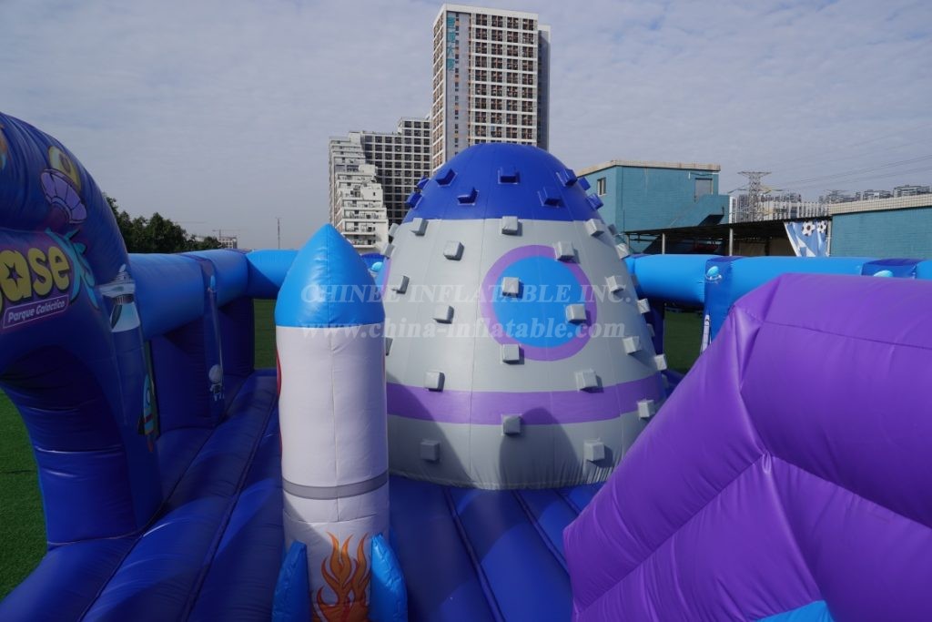 T6-3000 Space-Themed Inflatable Funcity