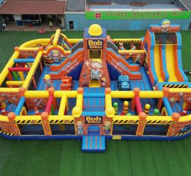 GF3-577 Bob the Builder Theme Inflatable Park