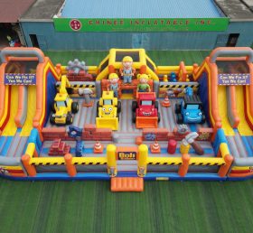 GF3-589 Bob the Builder Theme Inflatable Park