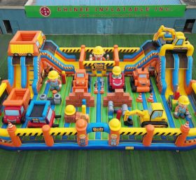 GF3-590 Bob the Builder Theme Inflatable Park