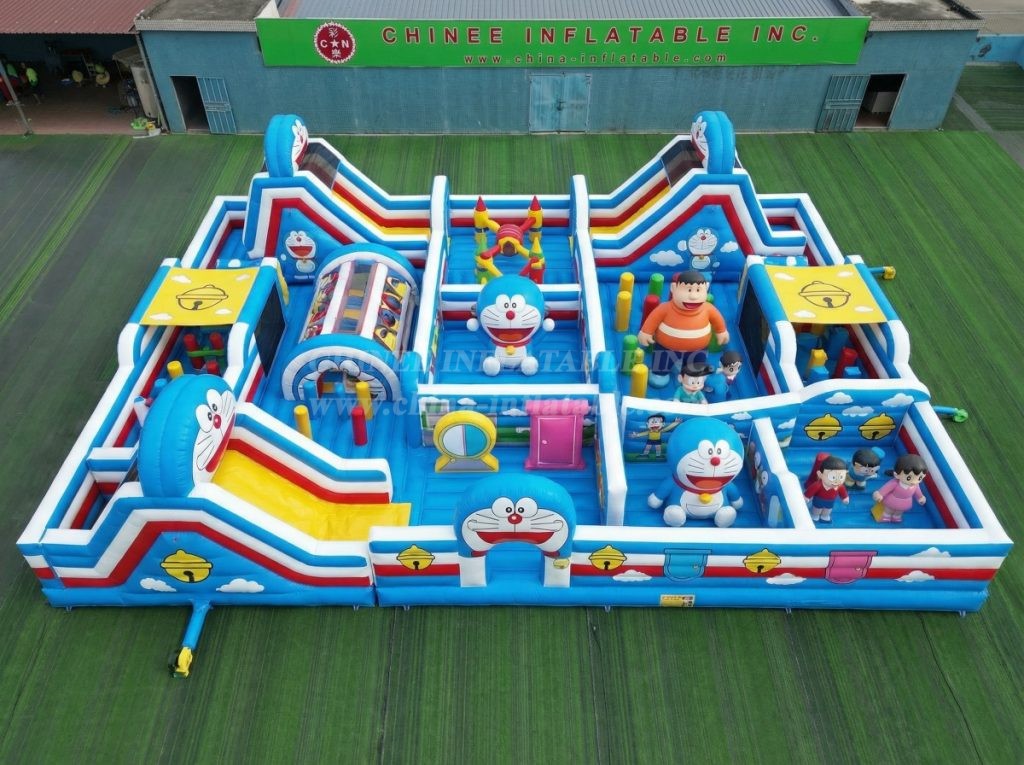 GF3-597 Doraemon Theme Inflatable Park