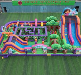 GF3-601 Dora Theme Inflatable Park