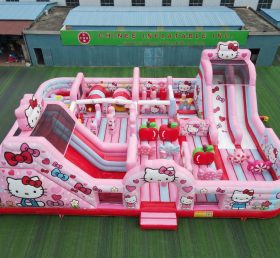GF3-605 Hello Kitty Theme Inflatable Park