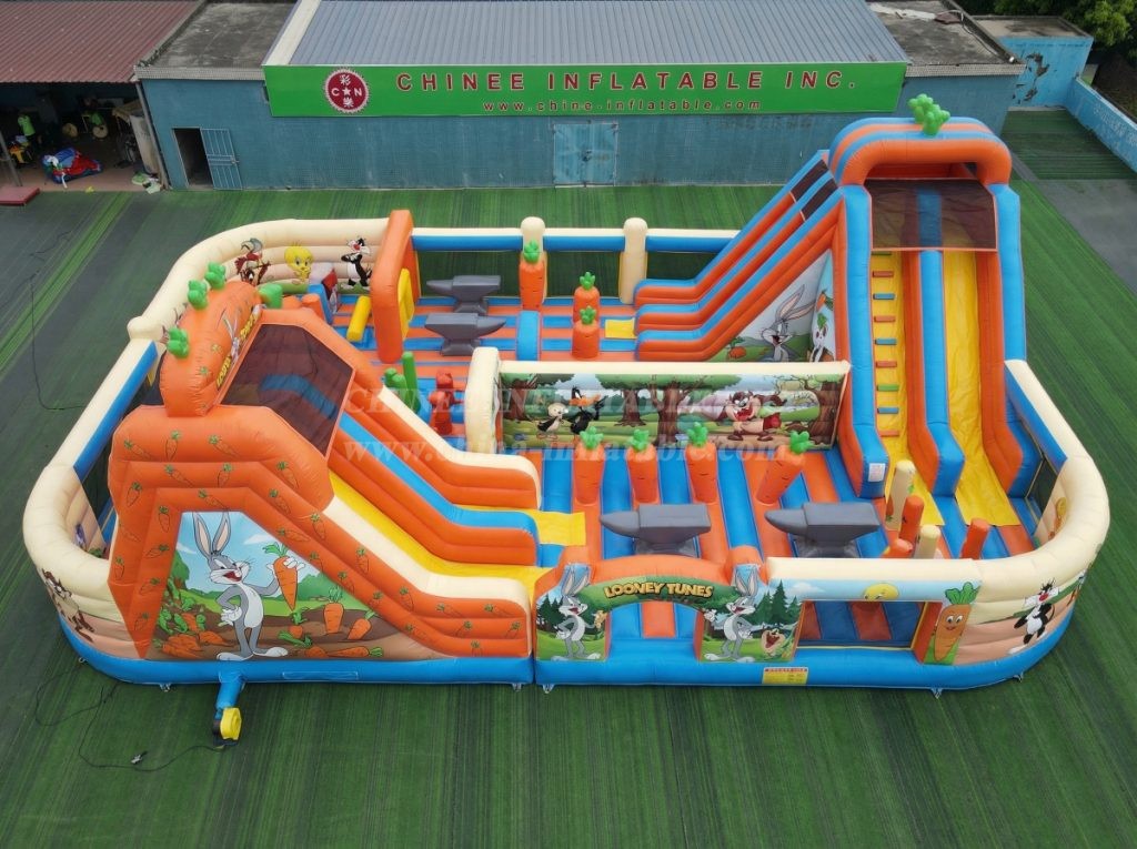 GF3-609 Looney Tunes Theme Inflatable Park