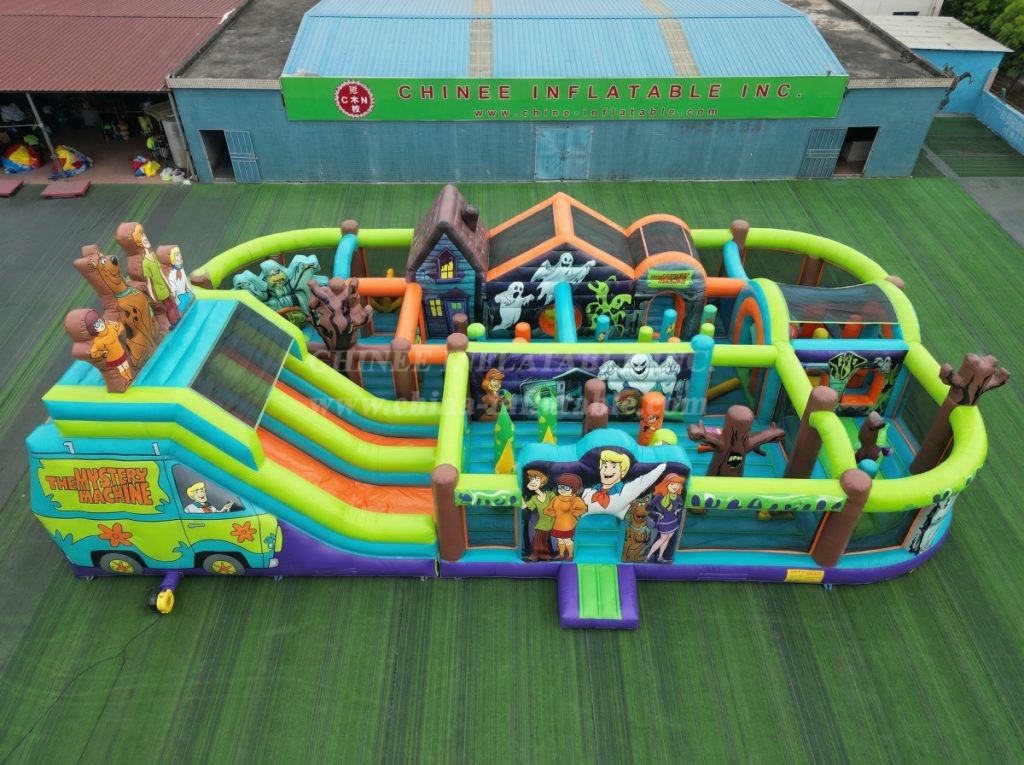 GF3-619 Scooby-Doo Theme Inflatable Park