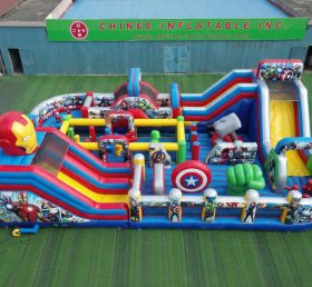 GF3-624 The Avengers Theme Inflatable Park