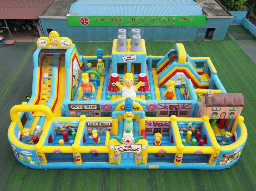 GF3-628 The Simpsons Theme Inflatable Park