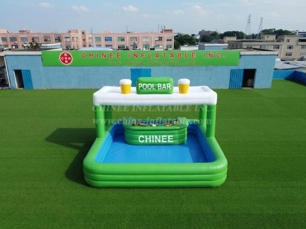 Pool4-002 Inflatable Pool with Bar