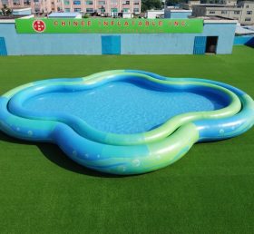 Pool4-024 Irregular Shaped Inflatable Pool