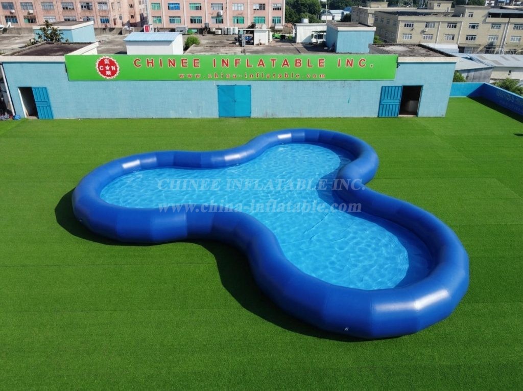 Pool4-033 Irregular Shaped Inflatable Pool