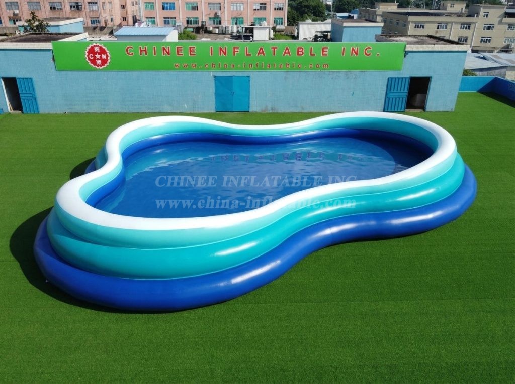 Pool4-042 Irregular Shaped Inflatable Pool