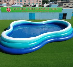 Pool4-042 Irregular Shaped Inflatable Pool