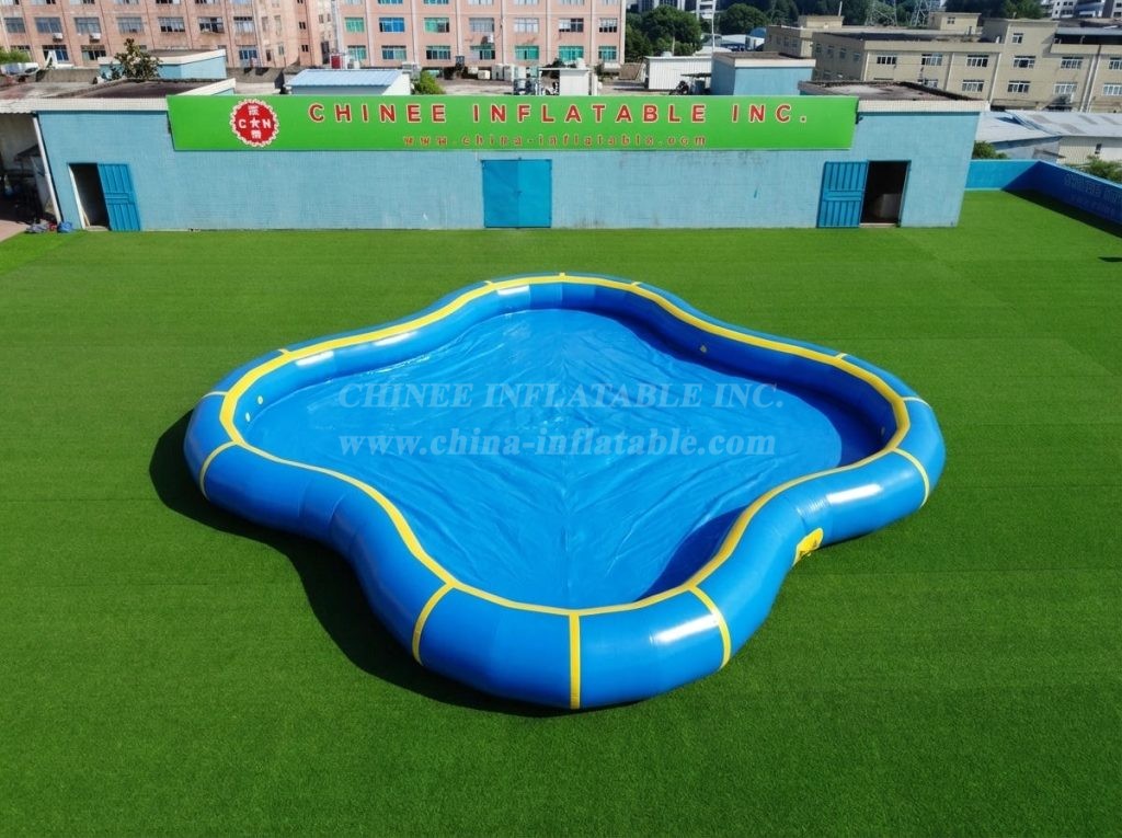 Pool4-050 Irregular Shaped Inflatable Pool