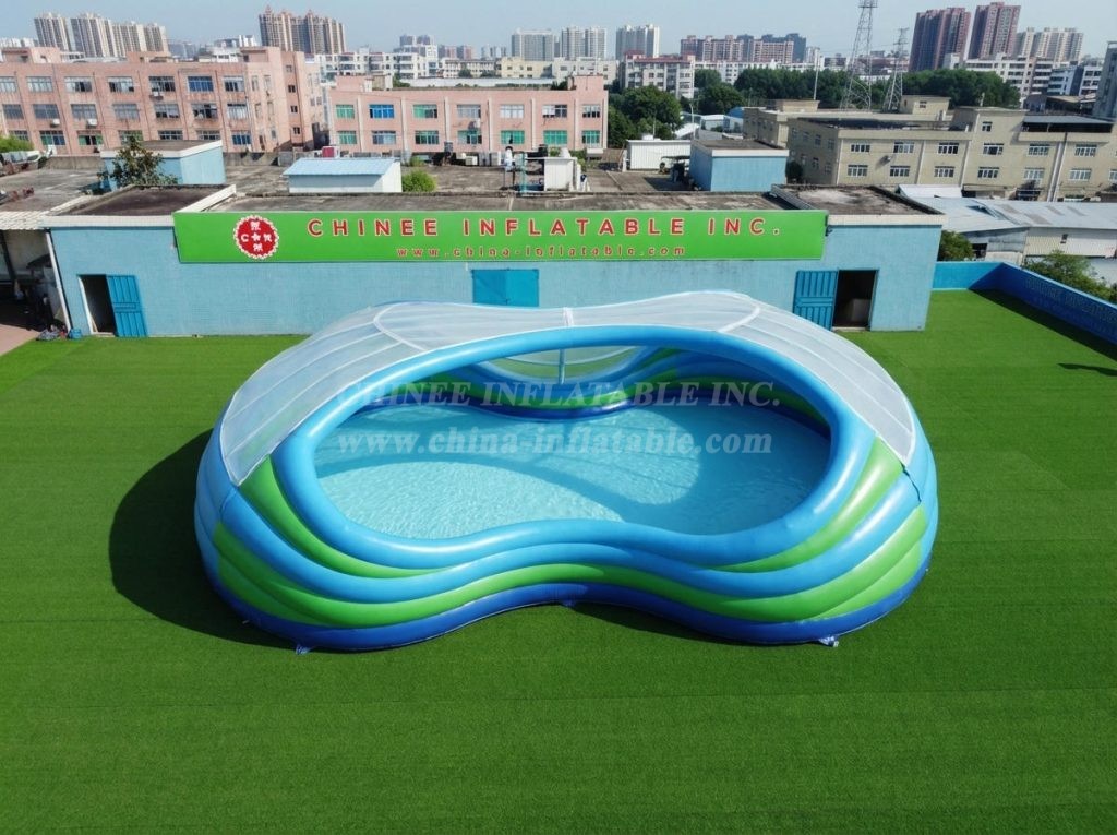 Pool4-062 Inflatable Pool with Canopy