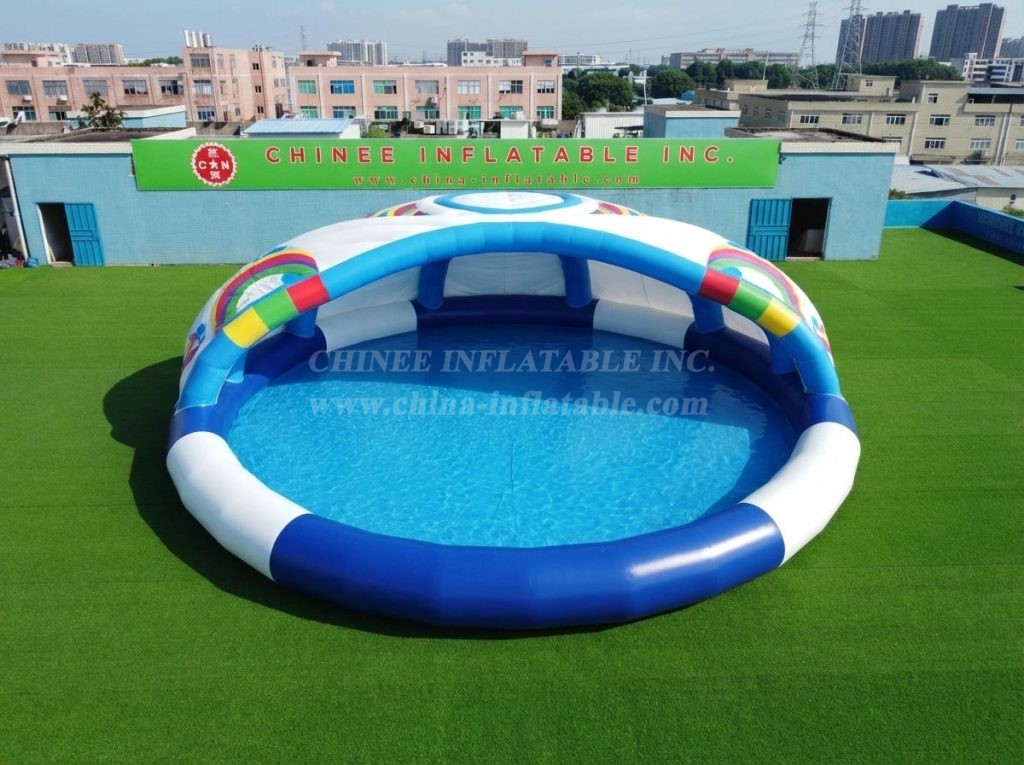 Pool4-063 Inflatable Pool with Canopy