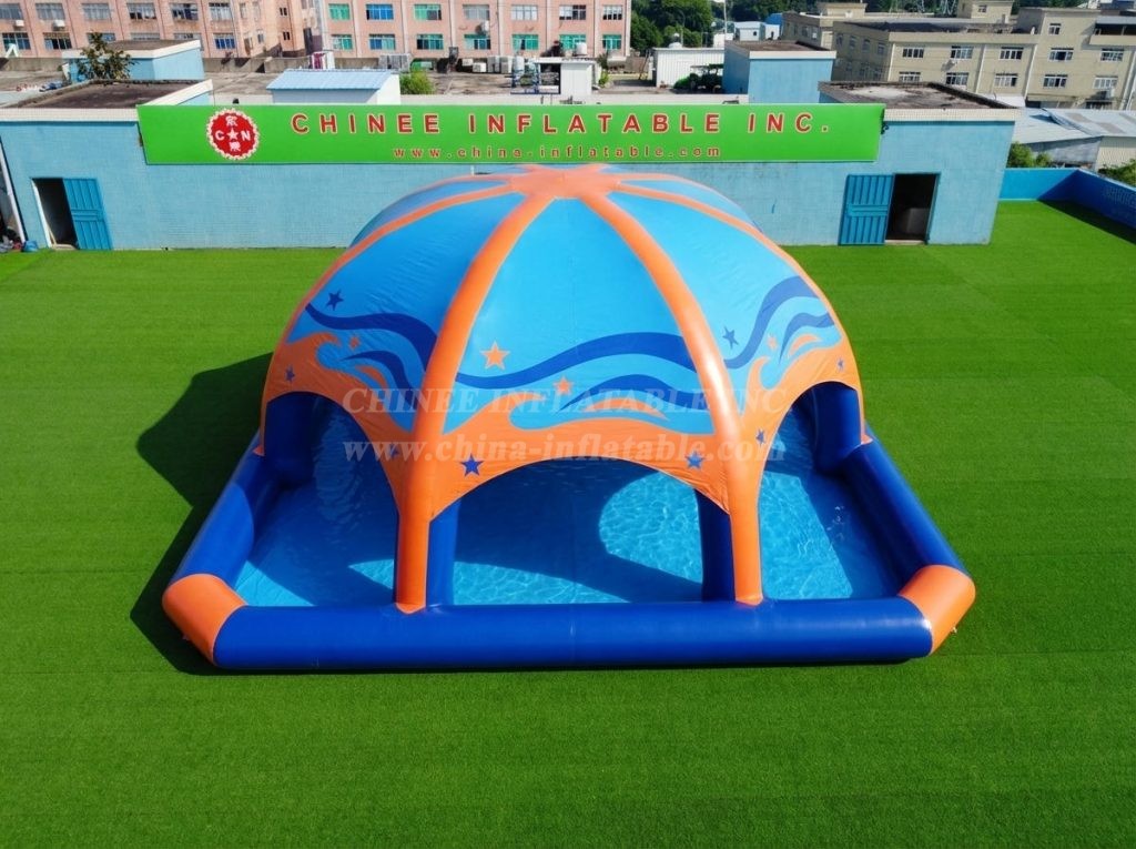 Pool4-064 Inflatable Pool with Canopy