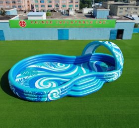 Pool4-125 Streamlined Inflatable Pool