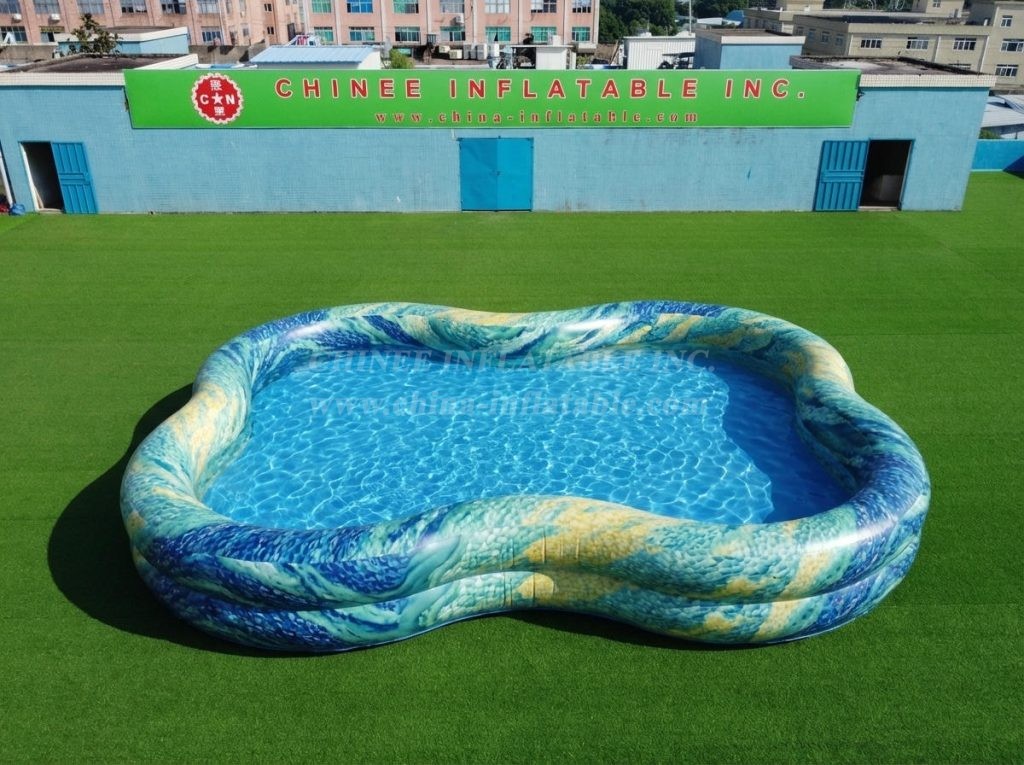 Pool4-138 Streamlined Inflatable Pool