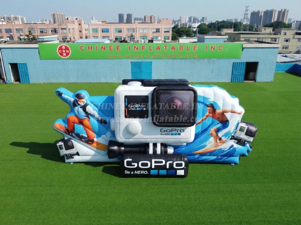 S4-2038 GoPro Inflatable Advertising Sign