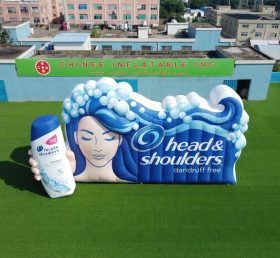 S4-2042 Head & Shoulders Inflatable Advertising Sign