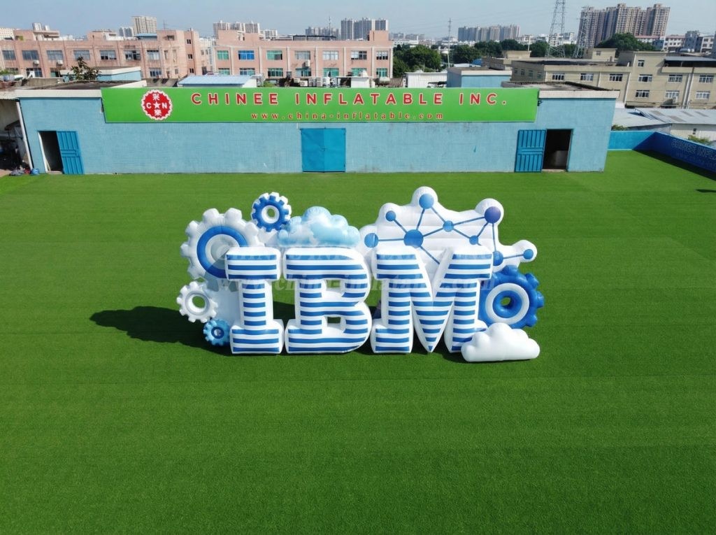 S4-2053 IBM Inflatable Advertising Sign