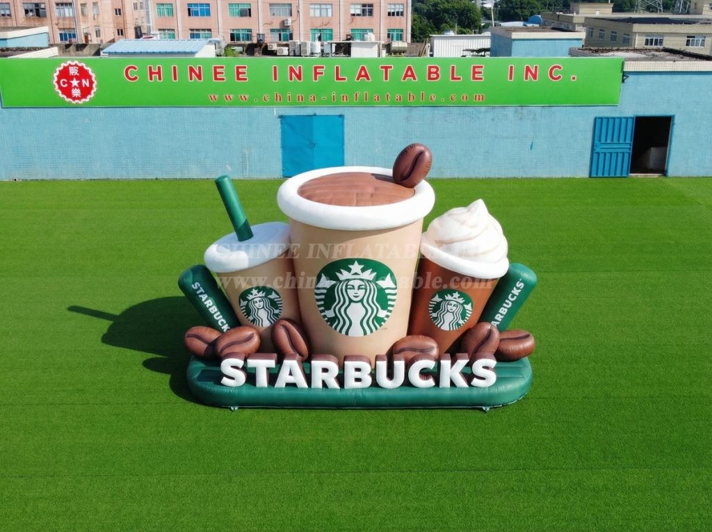 S4-2120 Starbucks Inflatable Advertising Sign