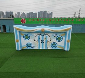 T11-7022 Argentina National Team Theme Inflatable Football Shoot Out Game