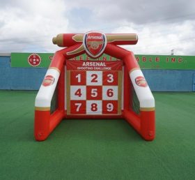 T11-7027 Arsenal Theme Inflatable Football Shoot Out Game